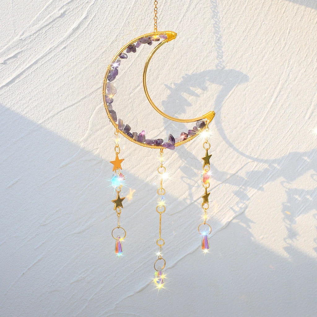Crystal Moon Suncatchers