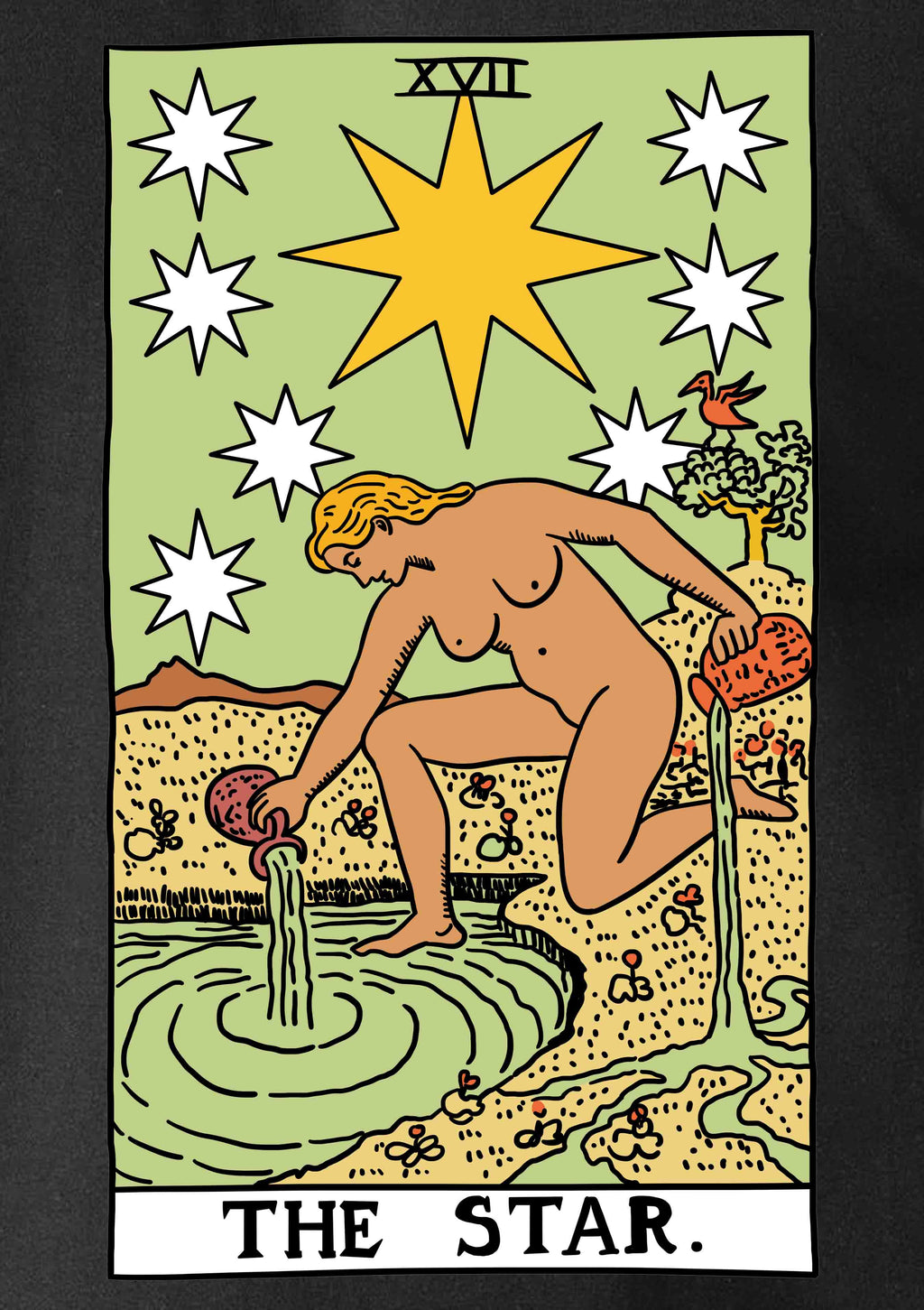 Tarot Card - The Star T-Shirt